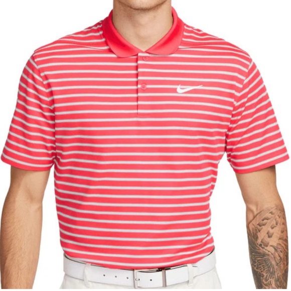 Nike Other - Nike men’s striped golf polo shirt